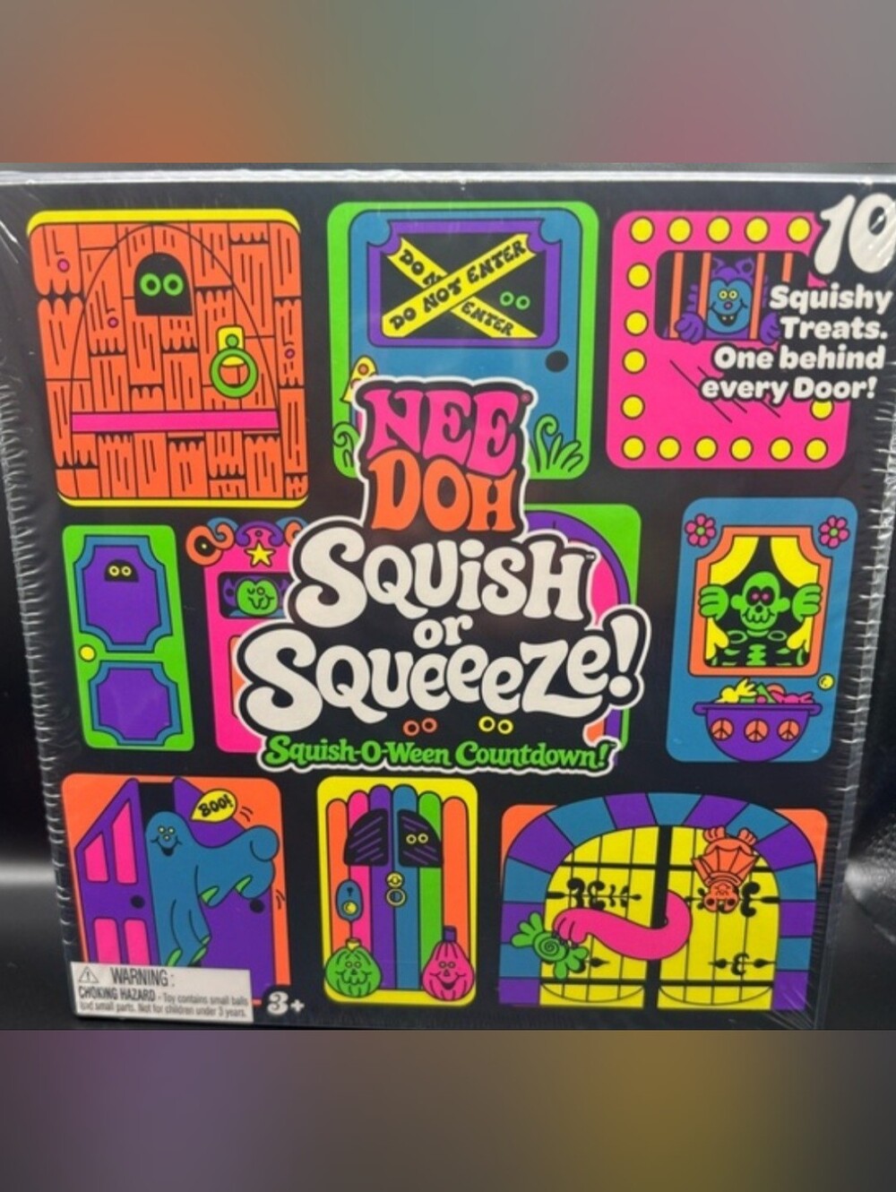 Needoh Squish or Squeeze! Squish-O-Ween Countdown